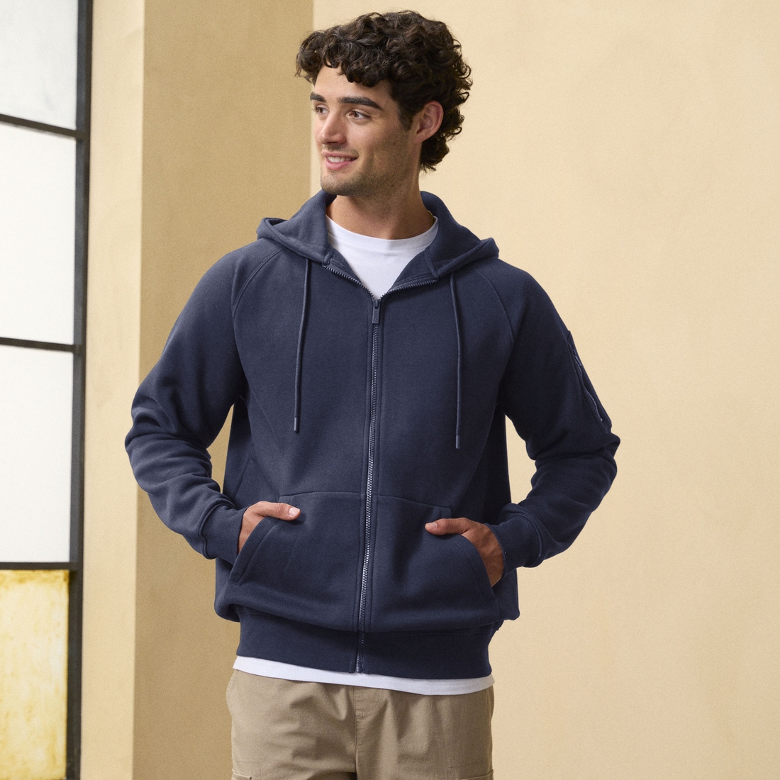 Champs Sports Mens CSG Troupe Full-Zip Hoodie available now at