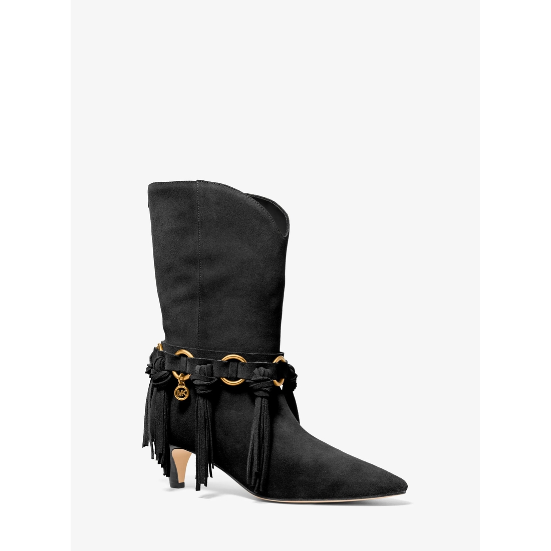 Michael Kors Daniela Fringe Suede Boot