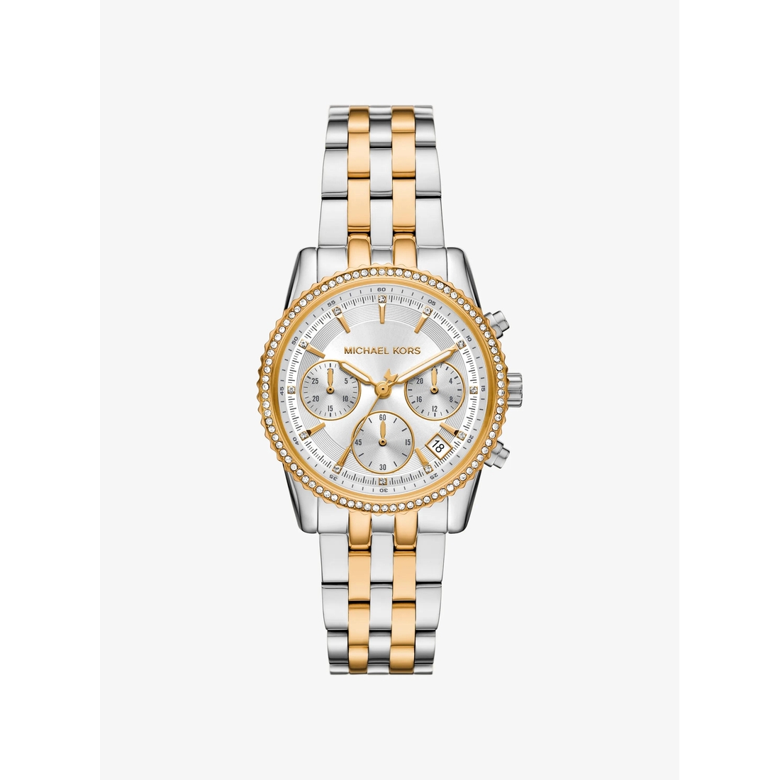 Michael Kors Mini Bryant Pavé Two-Tone Watch