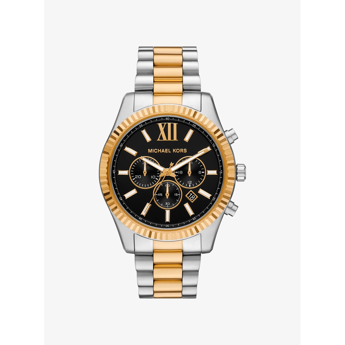Michael Kors Oversized Lexington Two-Tone Watch