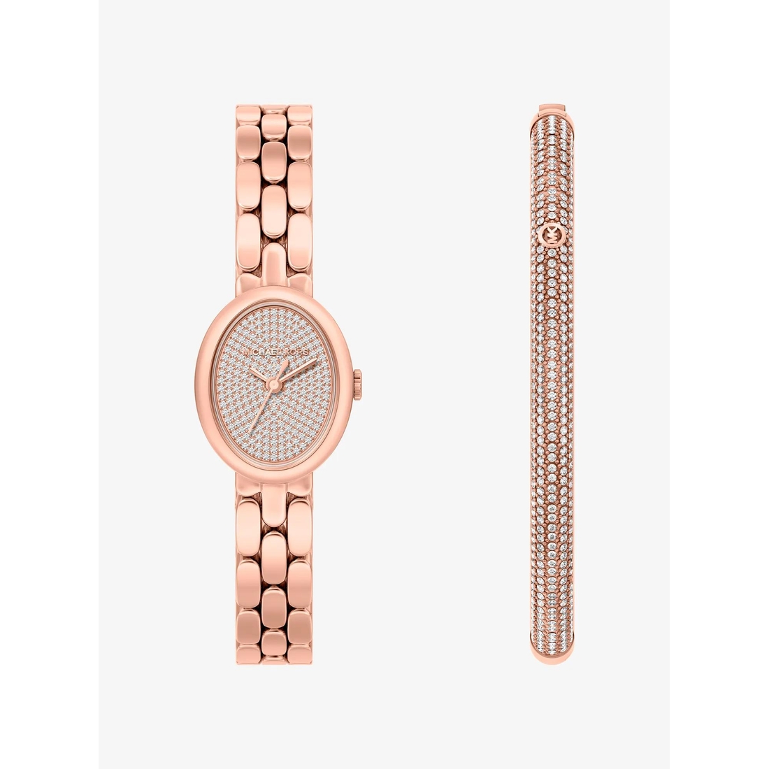 Michael Kors Petite Maude Rose Gold-Tone Watch and Pavé  display picture 1