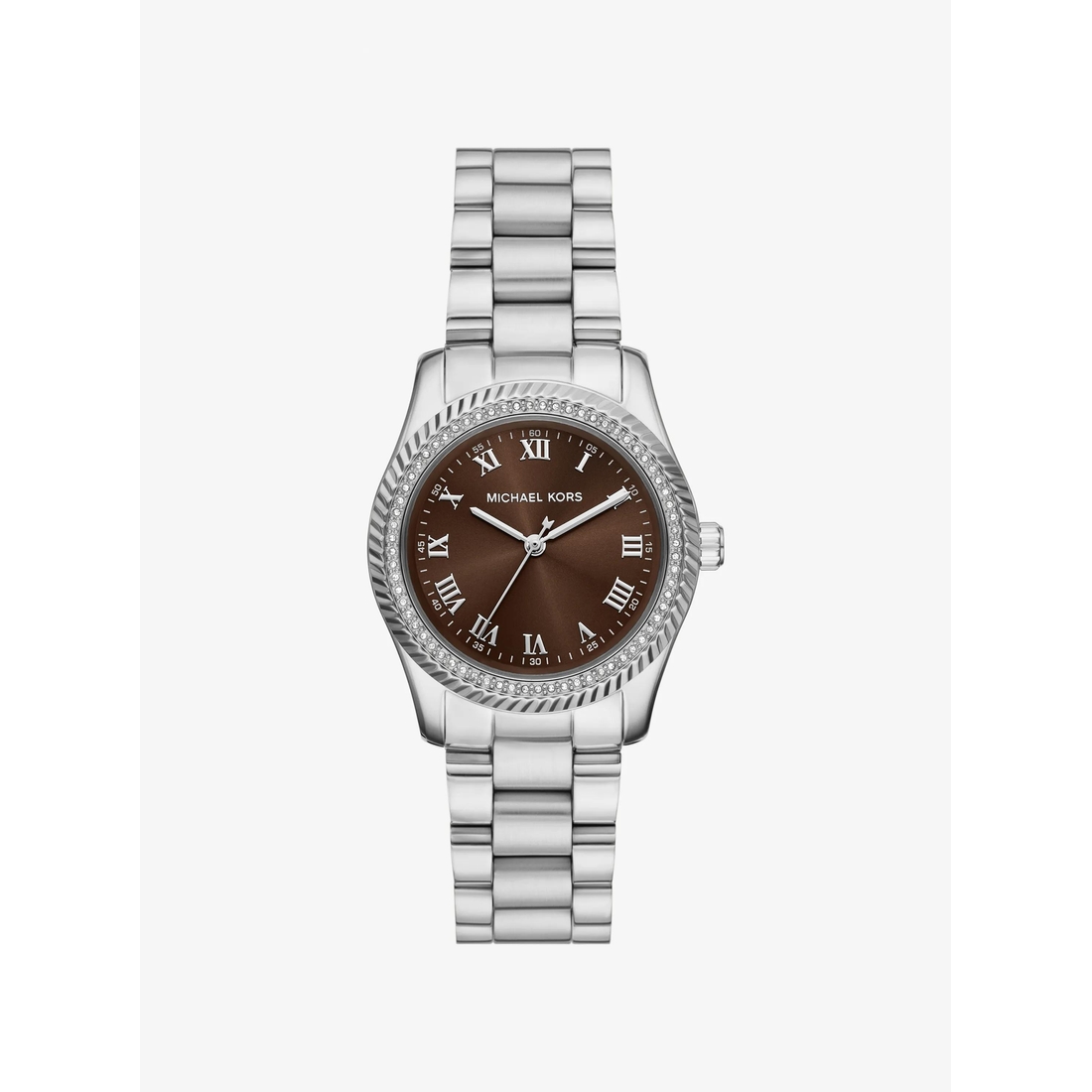 Michael Kors Mini Lexington Silver-Tone Watch