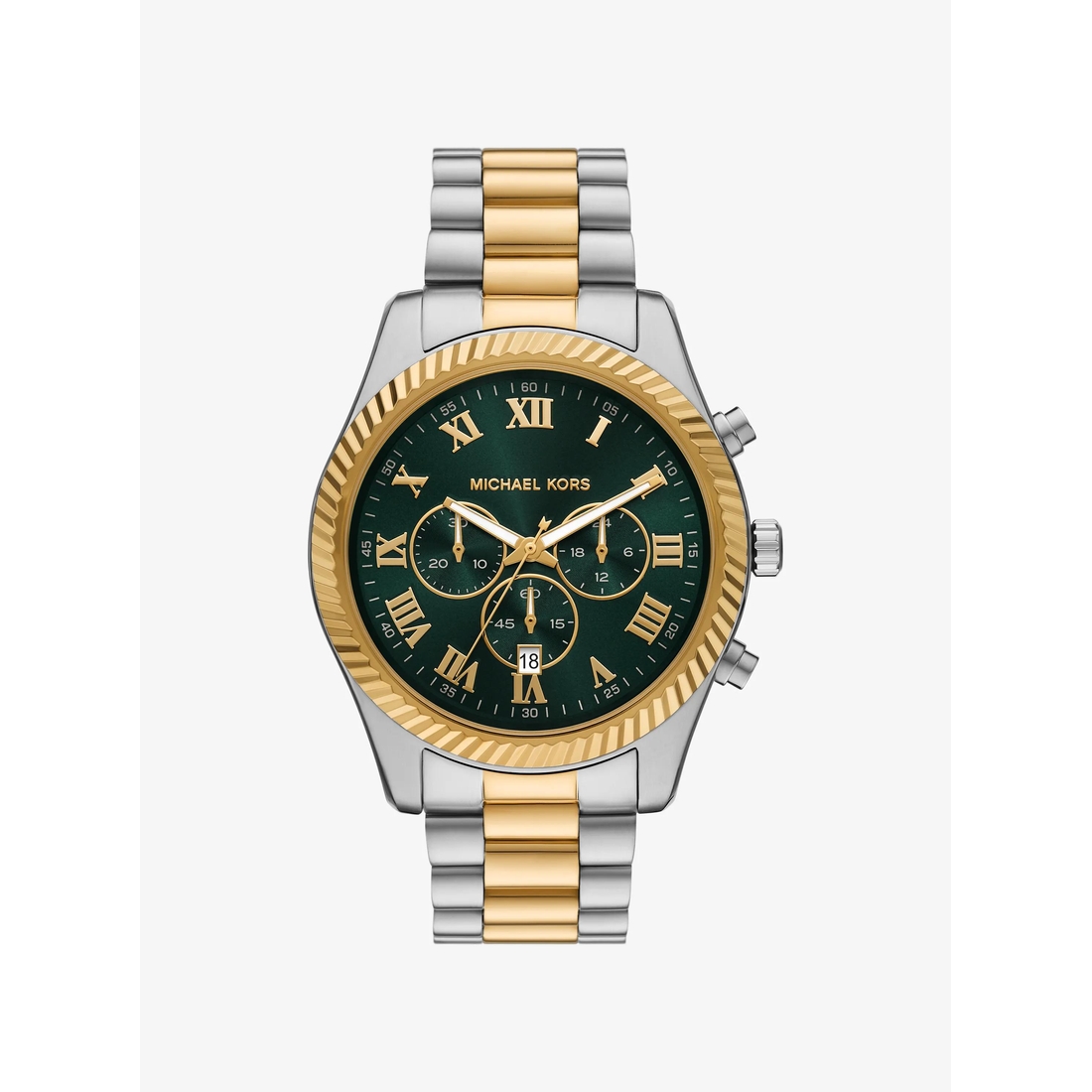 Michael Kors Oversized Lexington Two-Tone Watch