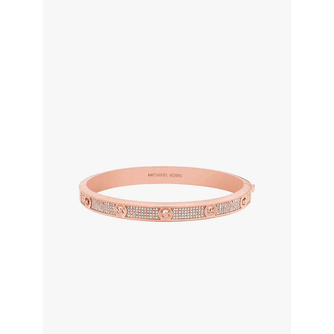 Michael Kors Pavé Logo Stud Bangle