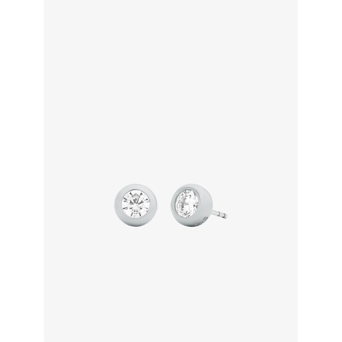 Michael Kors Round Stone Stud Earrings