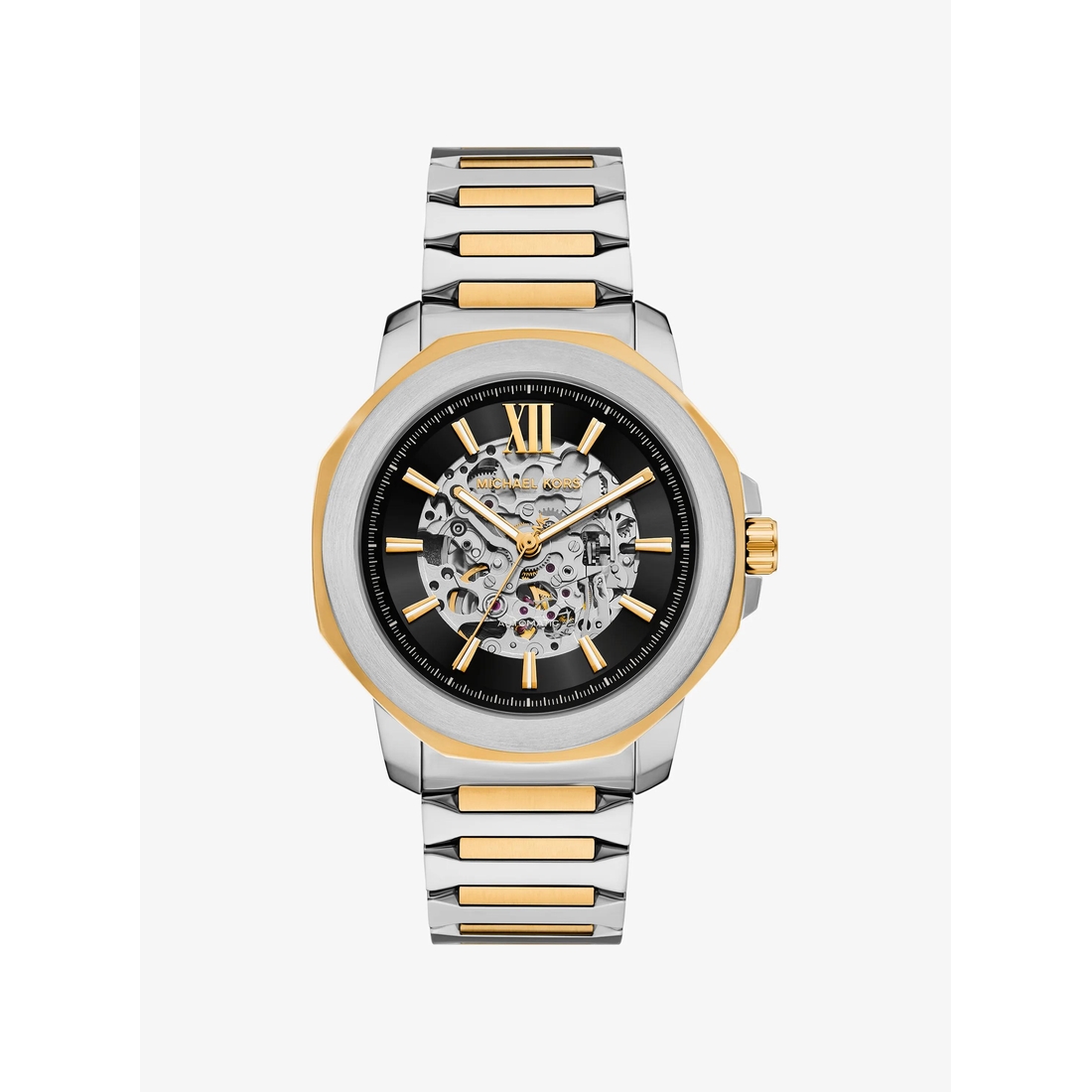 Michael Kors Oversized Prescott Two-Tone Watch