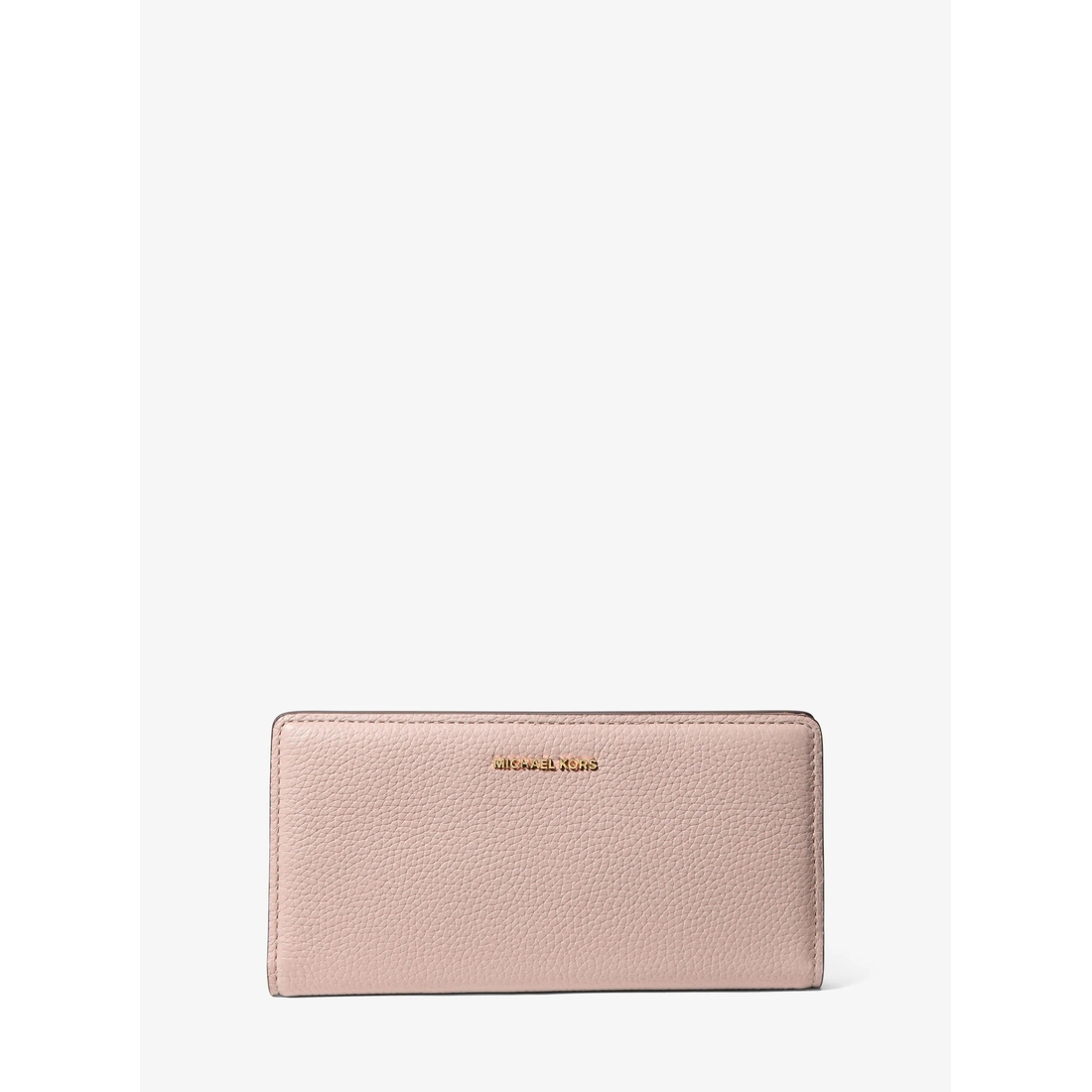 Michael Kors Bryant Large Pebbled Leather Snap-Front Wallet