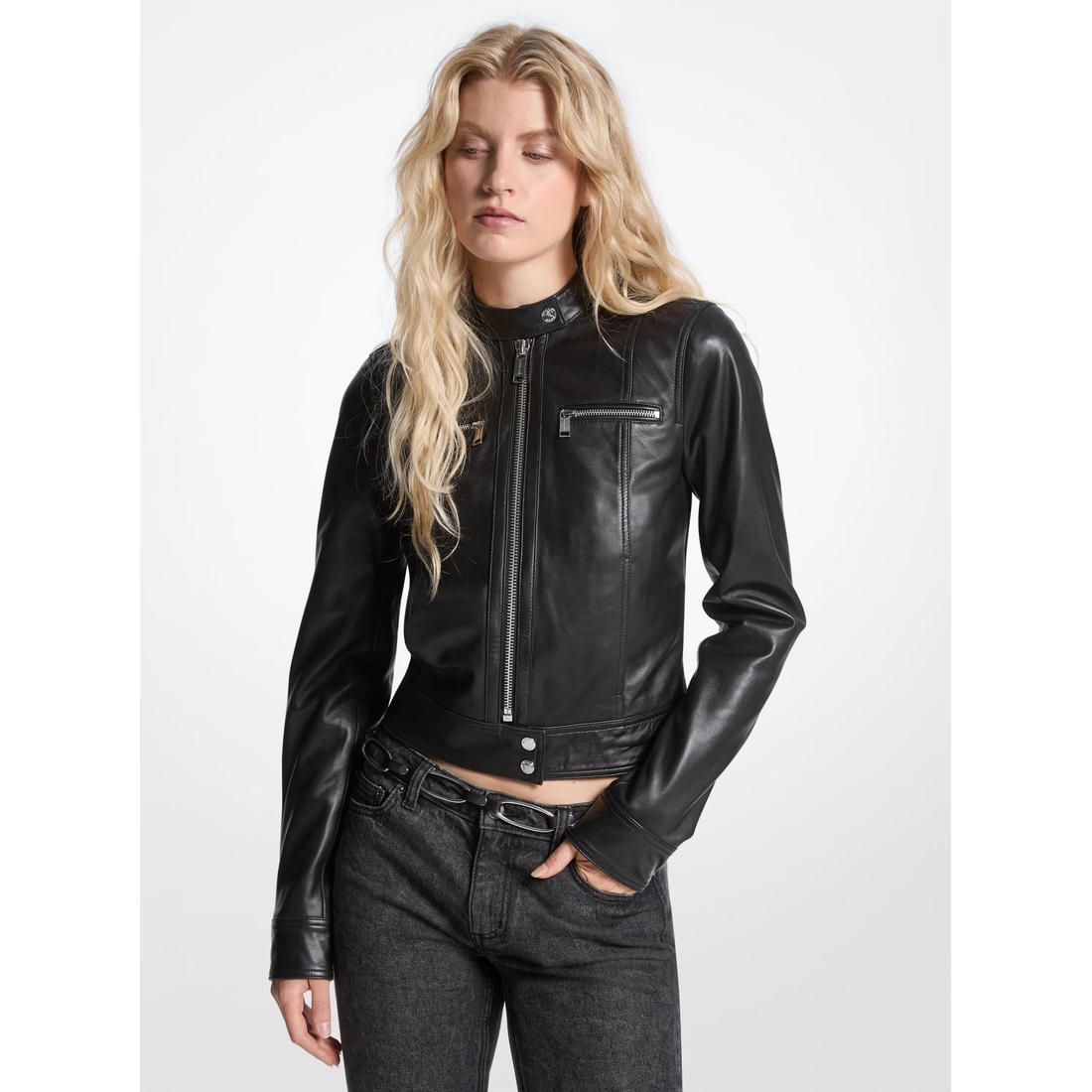 Michael Kors Leather Jacket