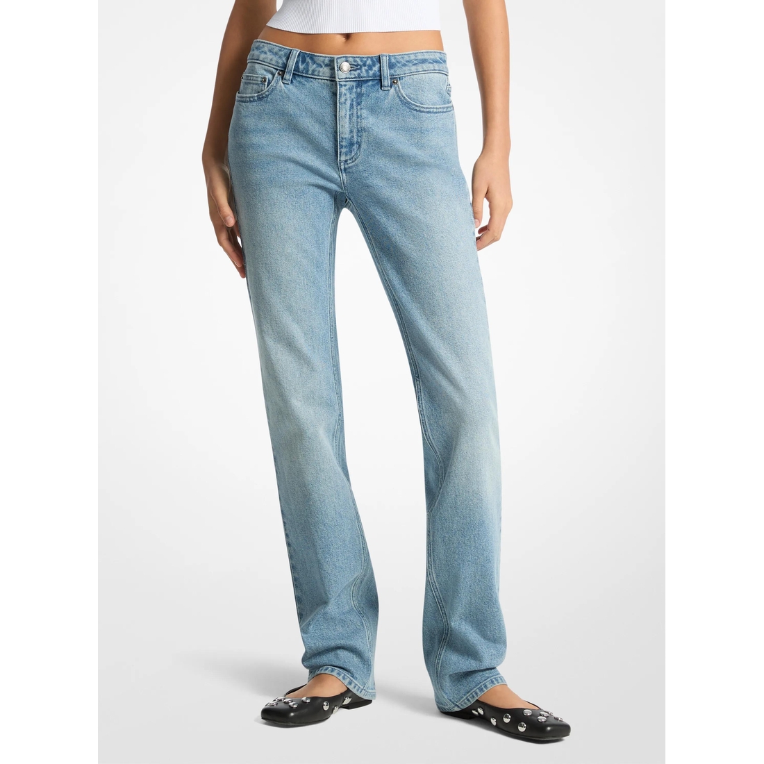 Michael Kors Stretch Denim Cigarette Jeans