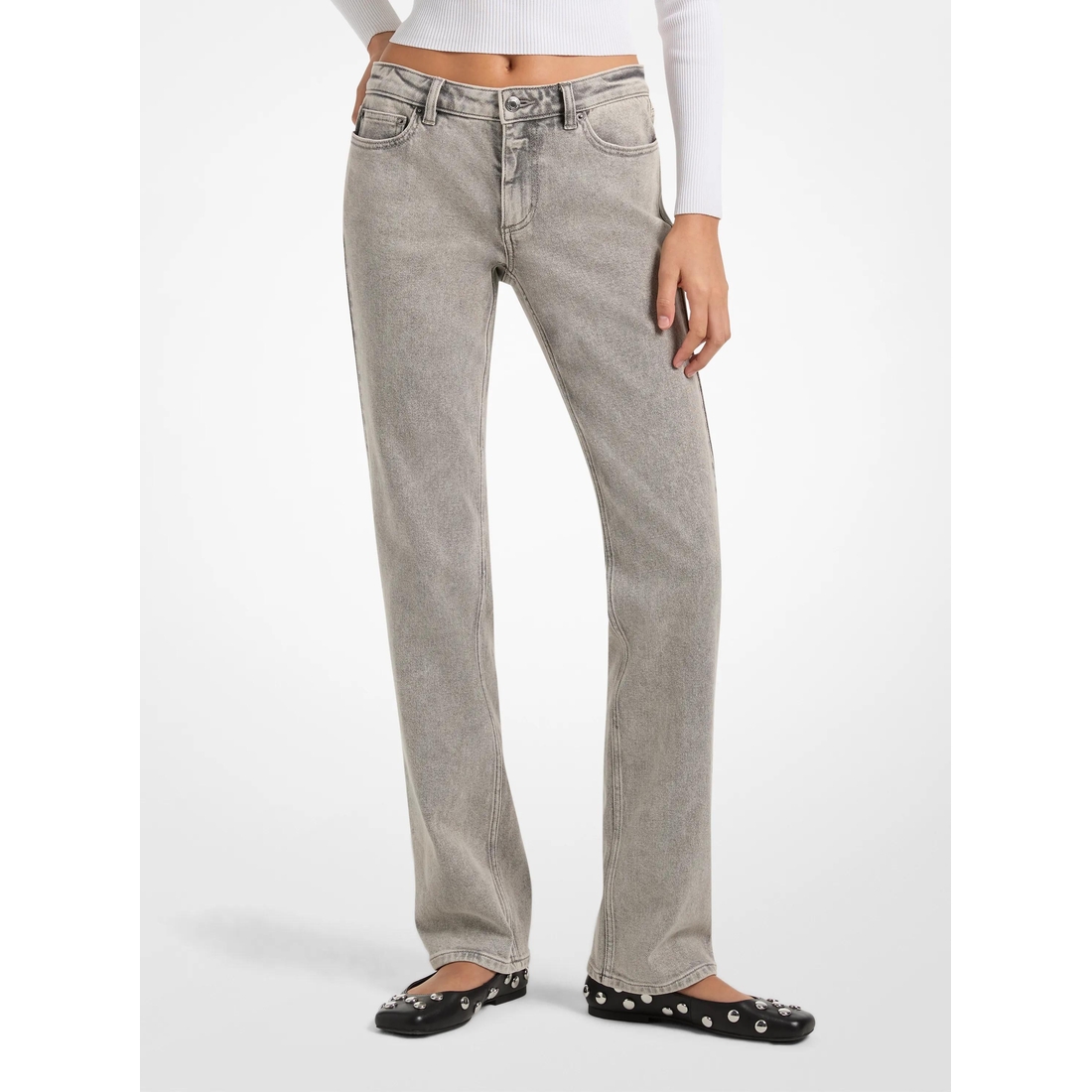 Michael Kors Stretch Denim Cigarette Jeans