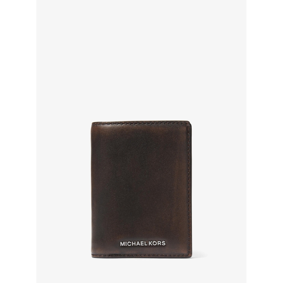 Michael Kors Hudson Leather Folio Card Case