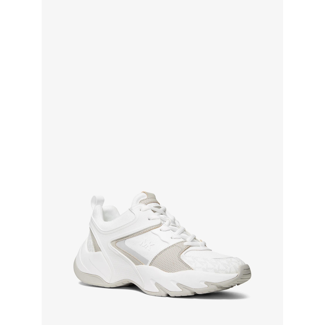 Michael Kors Chase Mixed-Media Trainer