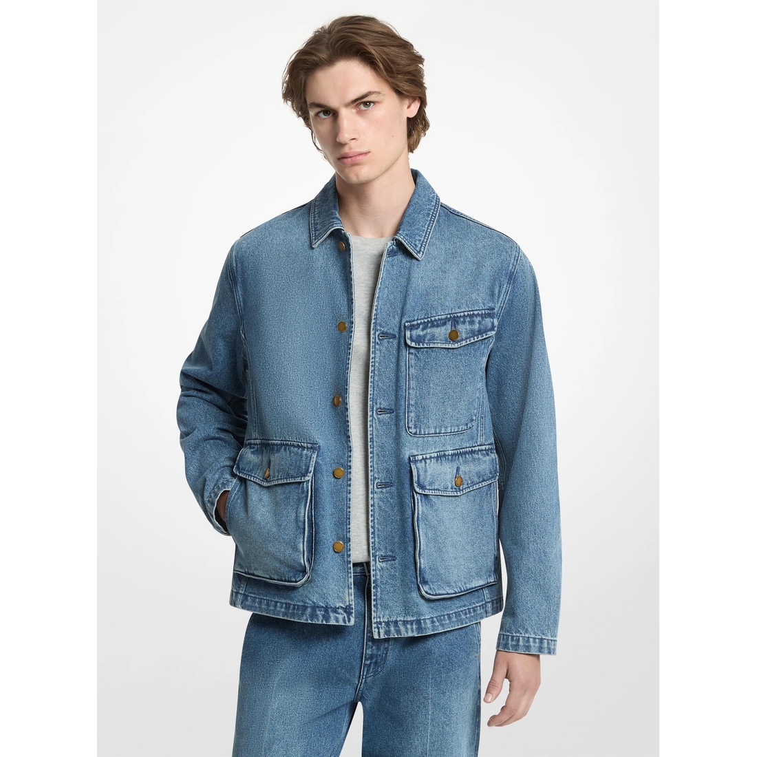 Michael Kors Denim Chore Jacket