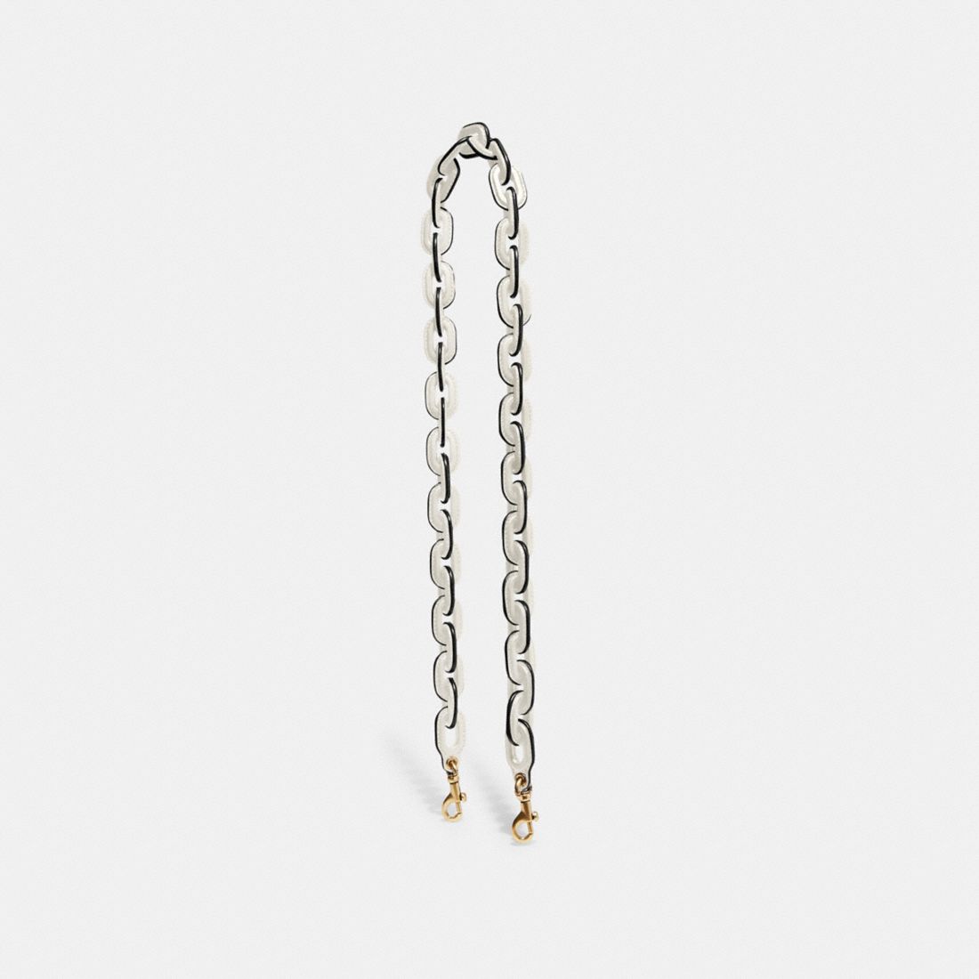 Coach gold chain strap online