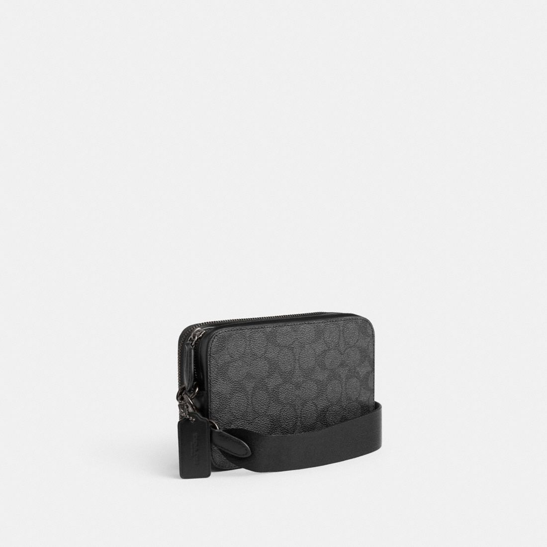 Coach Charter Crossbody Bag 19 In Signature Canvas With