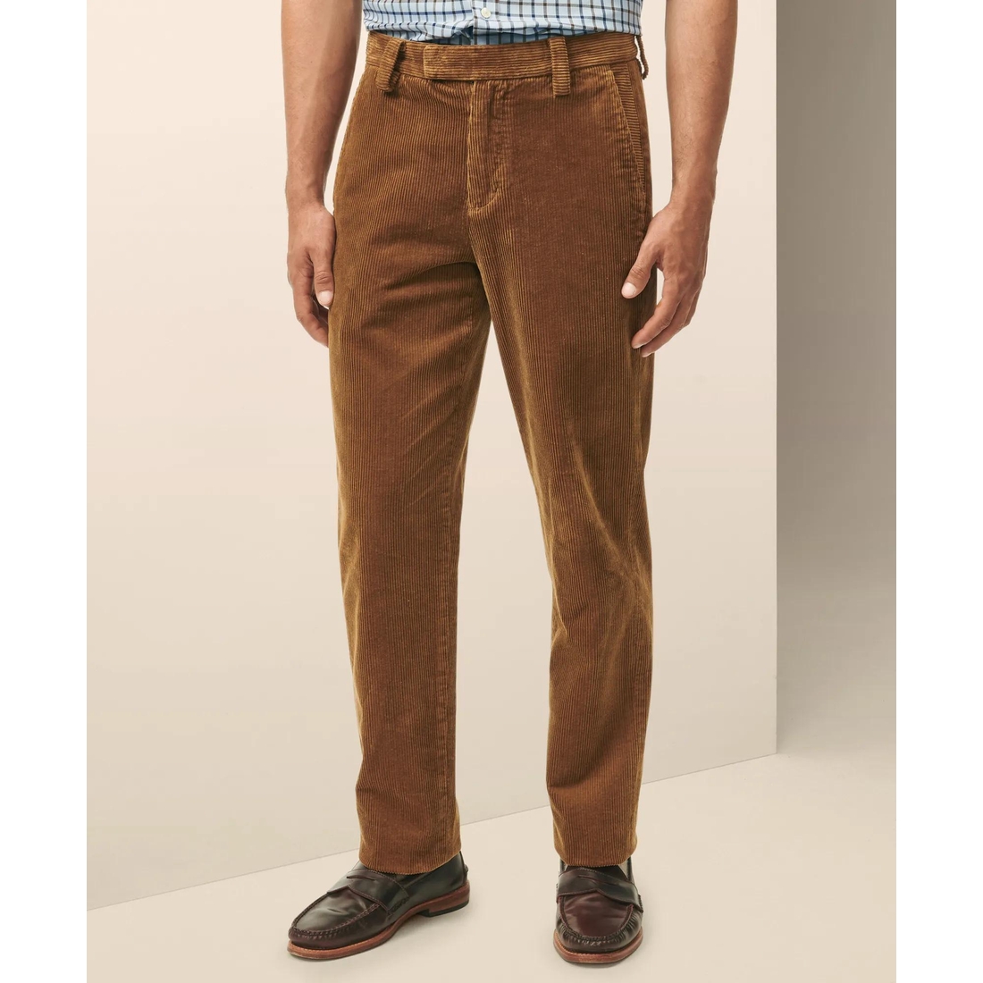 Brooks Brothers Factory Store Regular Fit Wide-Wale Corduroy Pants