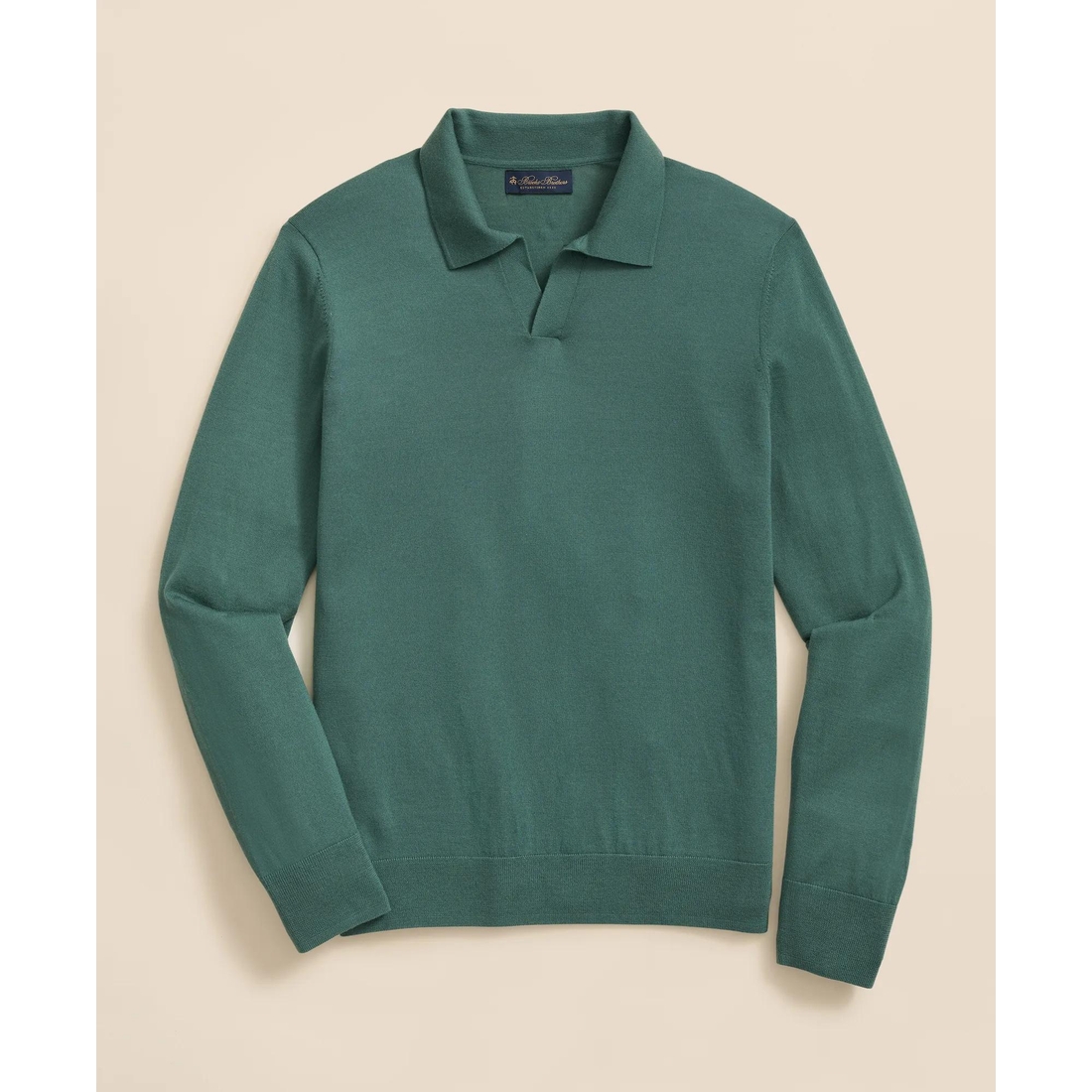Brooks Brothers Factory Store Lightweight Luxe All-Season Sweater, Johnny  Collar available now at Clinton Premium Outlets