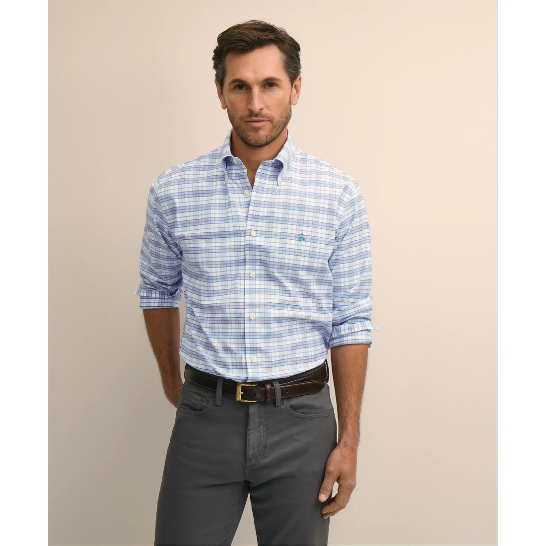 brooks brothers outlet dress shirts Brooks Brothers-Dress Shirts-Supima Cotton Poplin Vintage Pleat Front,  English Collar, Tuxedo Shirt-ME04556-brooks brothers outlet  Brooks  brothers outlet