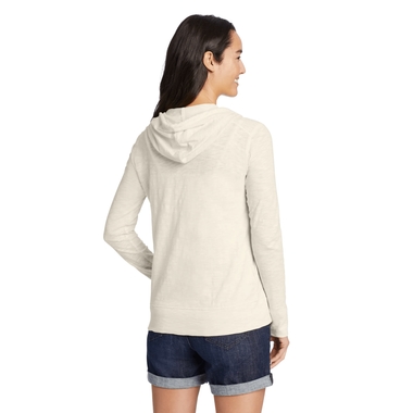 Felpa Con Cappuccio E Cerniera Eddie Bauer – Donna – Morbida, Leggera, Tasche Frontali