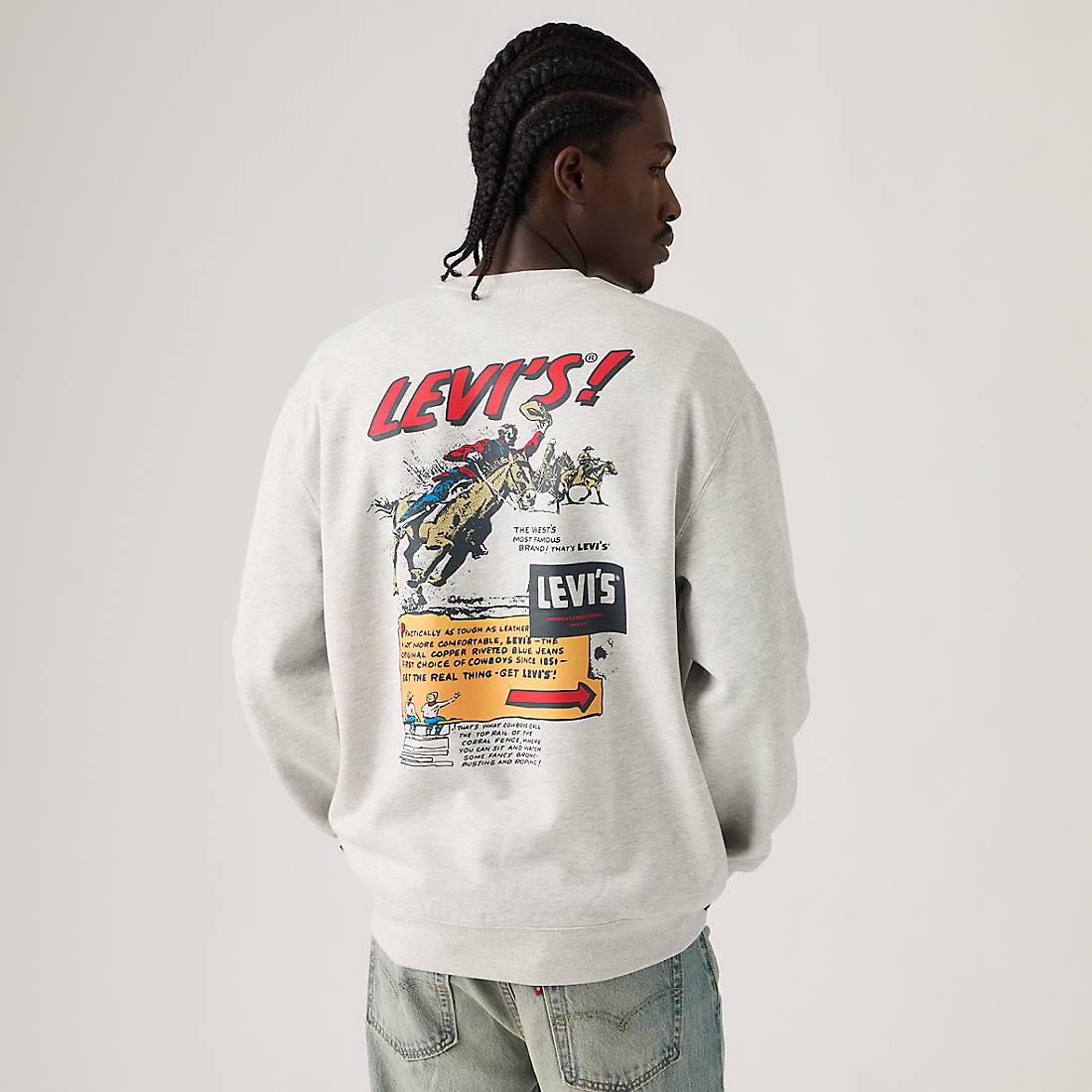 Levi's® Outlet Store Levi's Relaxed Graphic Crewneck Sweatshirt