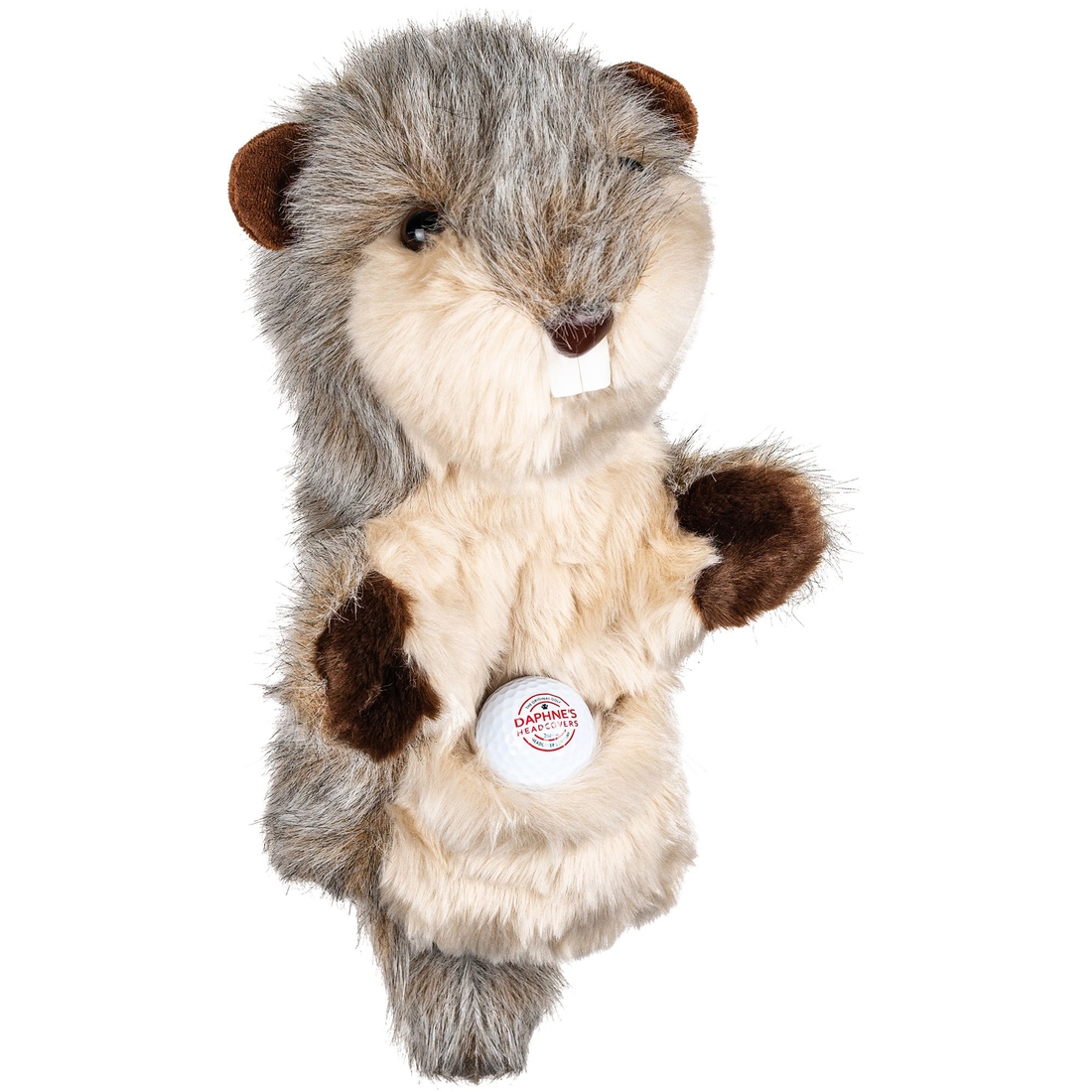 Daphne's Headcovers Gopher Driver Headcover, Tan