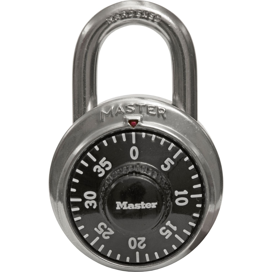 Master Lock Dial Combination Lock, Black