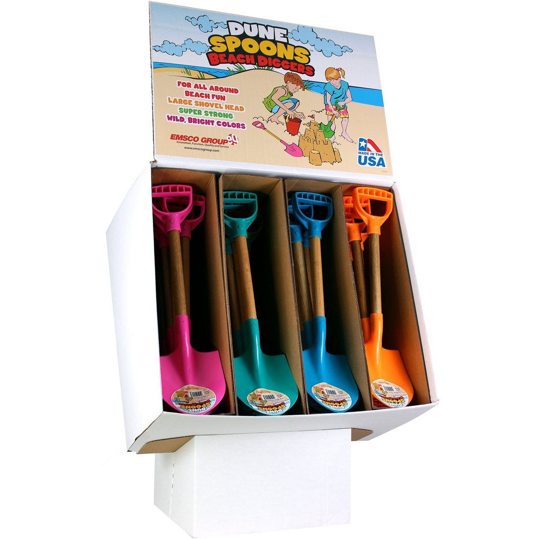 Emsco Group Dune Spoons Beach Diggers, Assorted