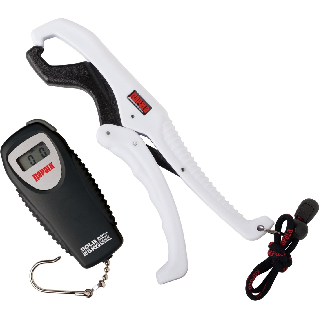 Rapala Floating Fish Gripper Scale Combo, Chrome