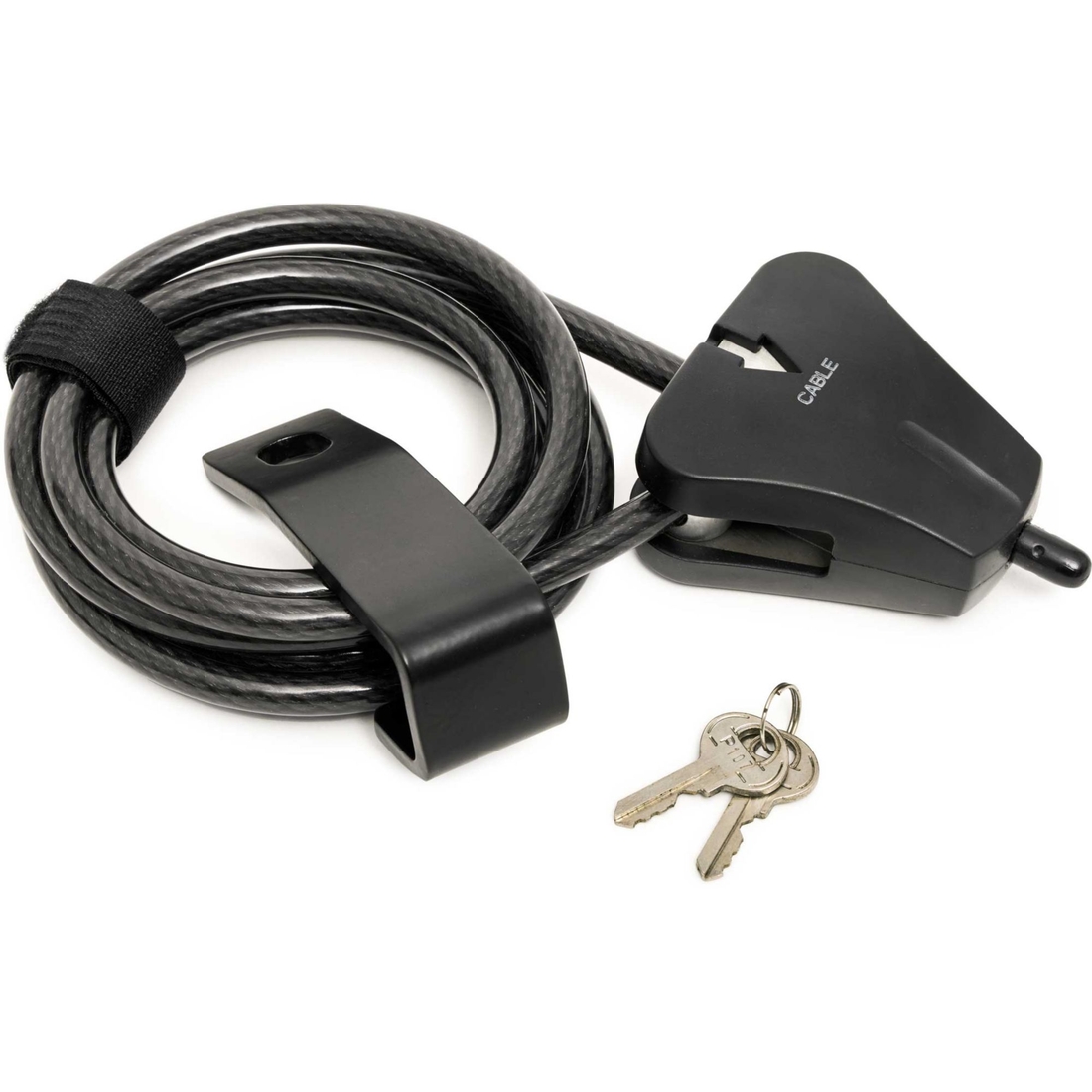 Yeti Security Cable Lock & Bracket, Black