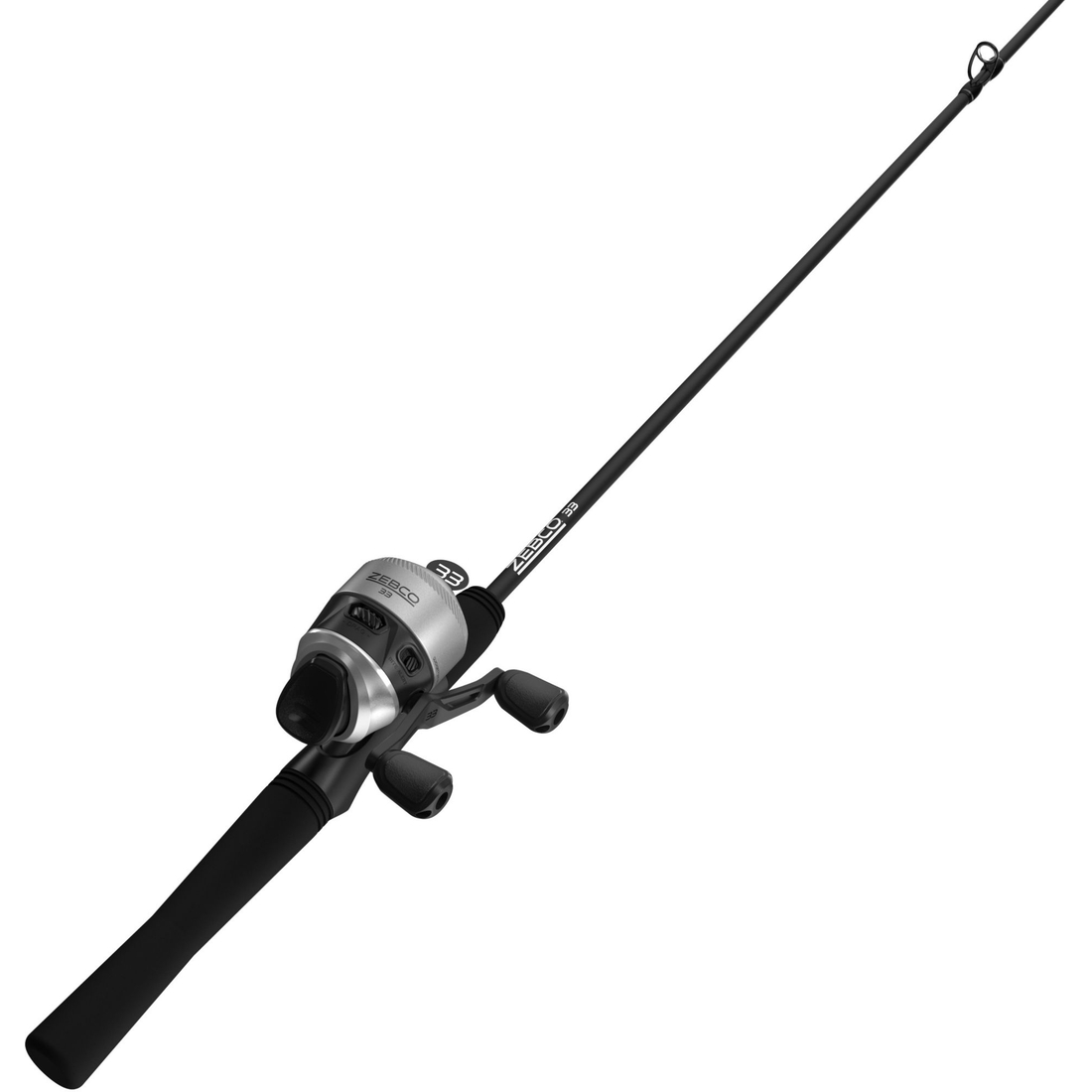 Zebco 33 Spincast Combo (2020), Graphite