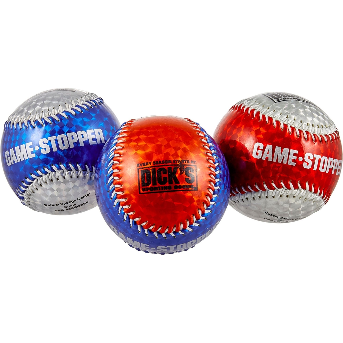 Dick's Sporting Goods Game Stopper Training Baseball Assorted Colors, No Size