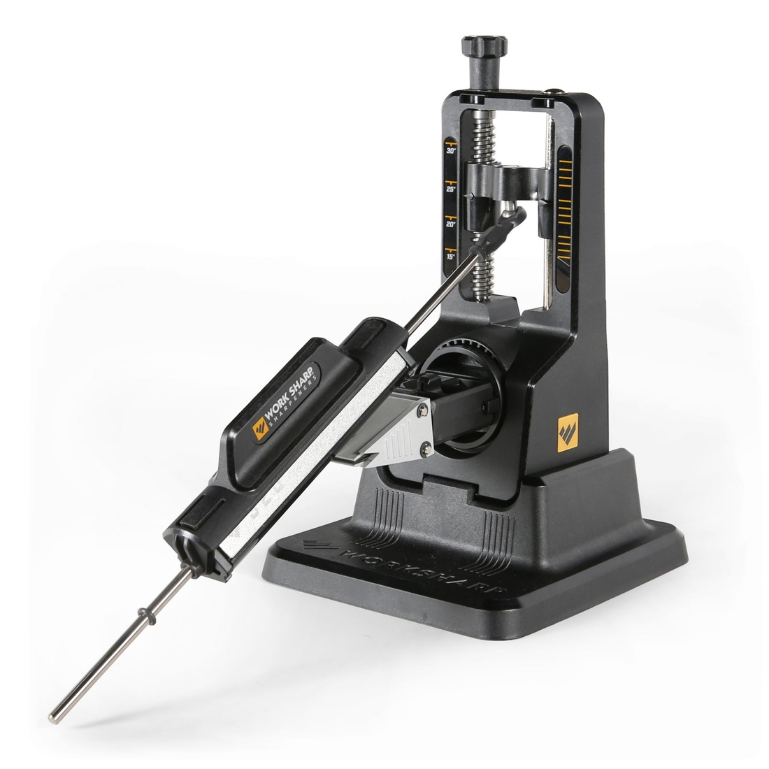 Work Sharp Precision Adjust Tri-Brasive Knife Sharpener, Stone