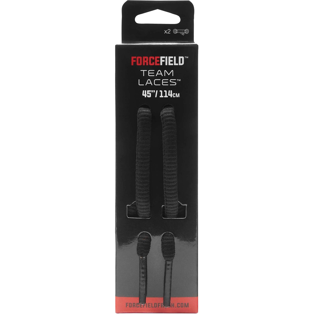 Sofsole 45" Team Flat Laces, Black