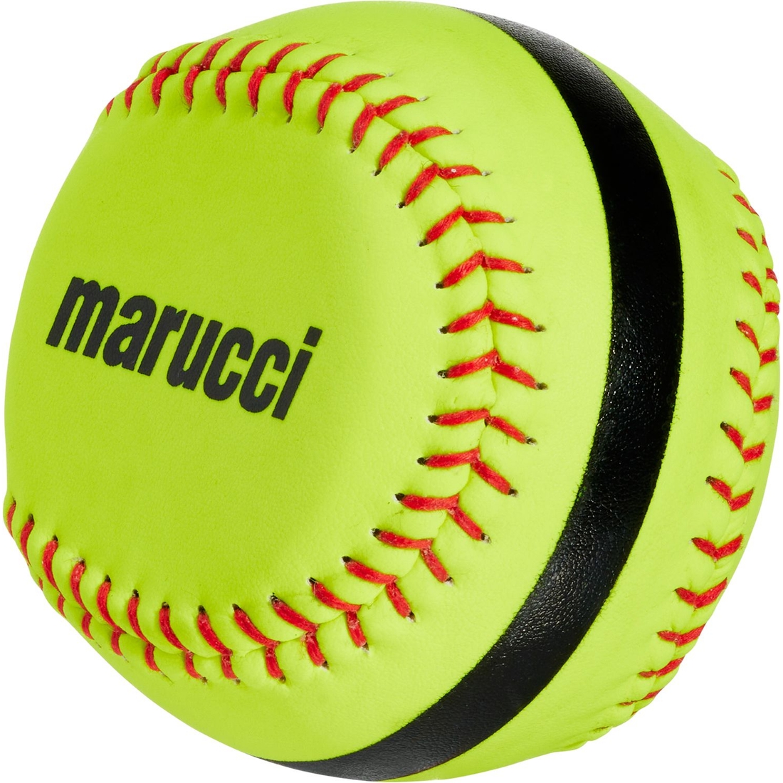 Marucci 12" 2 Seam Spinner Training Softball, Black