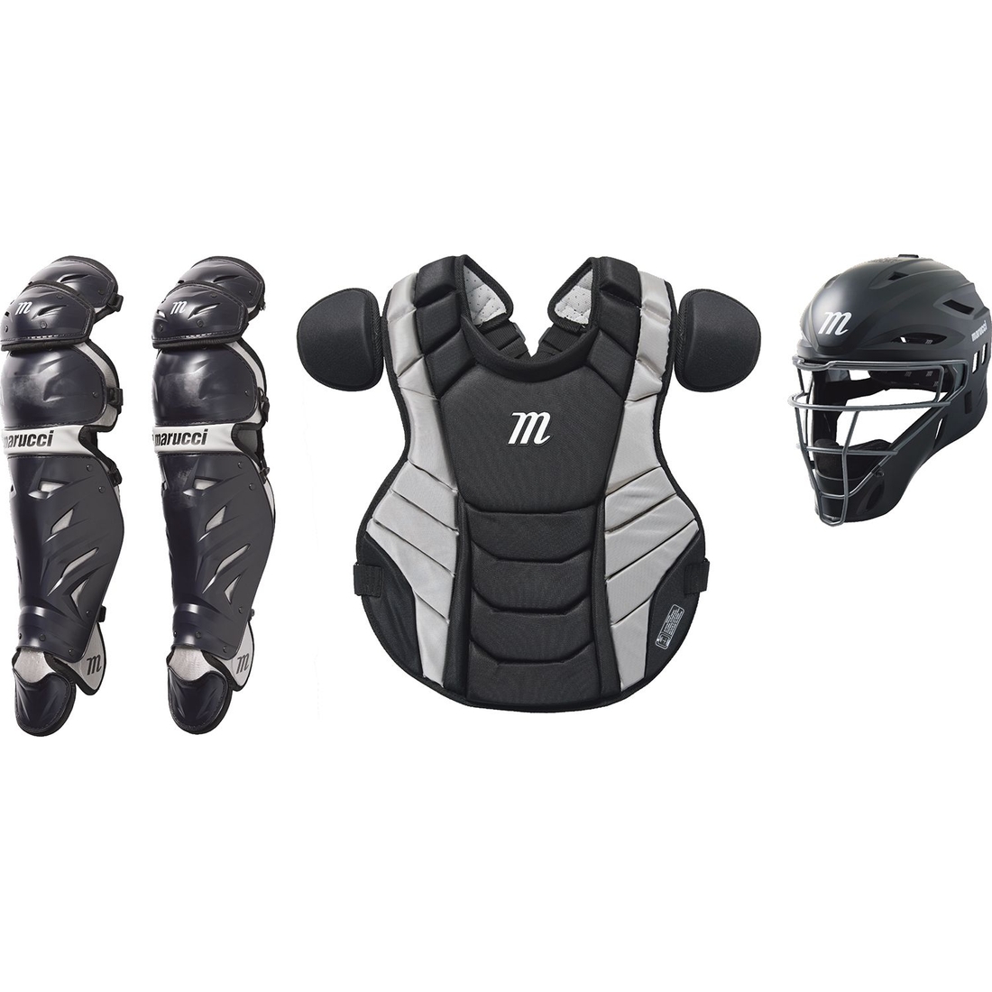 Marucci Intermediate M-CG1 Catcher's Set, Men's, Black