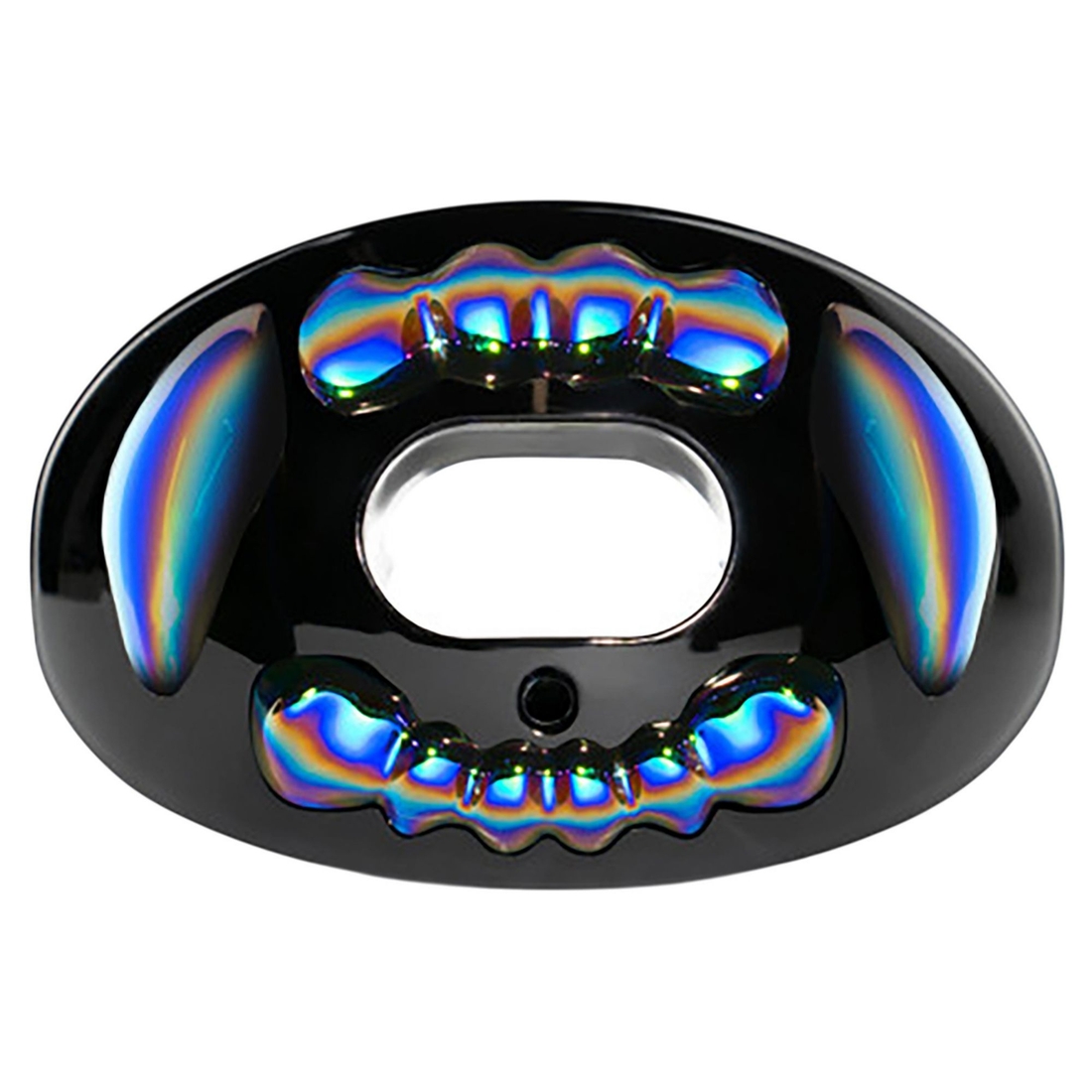 Battle Oxygen 3D Chrome Predator Lip Guard, Black/Multi
