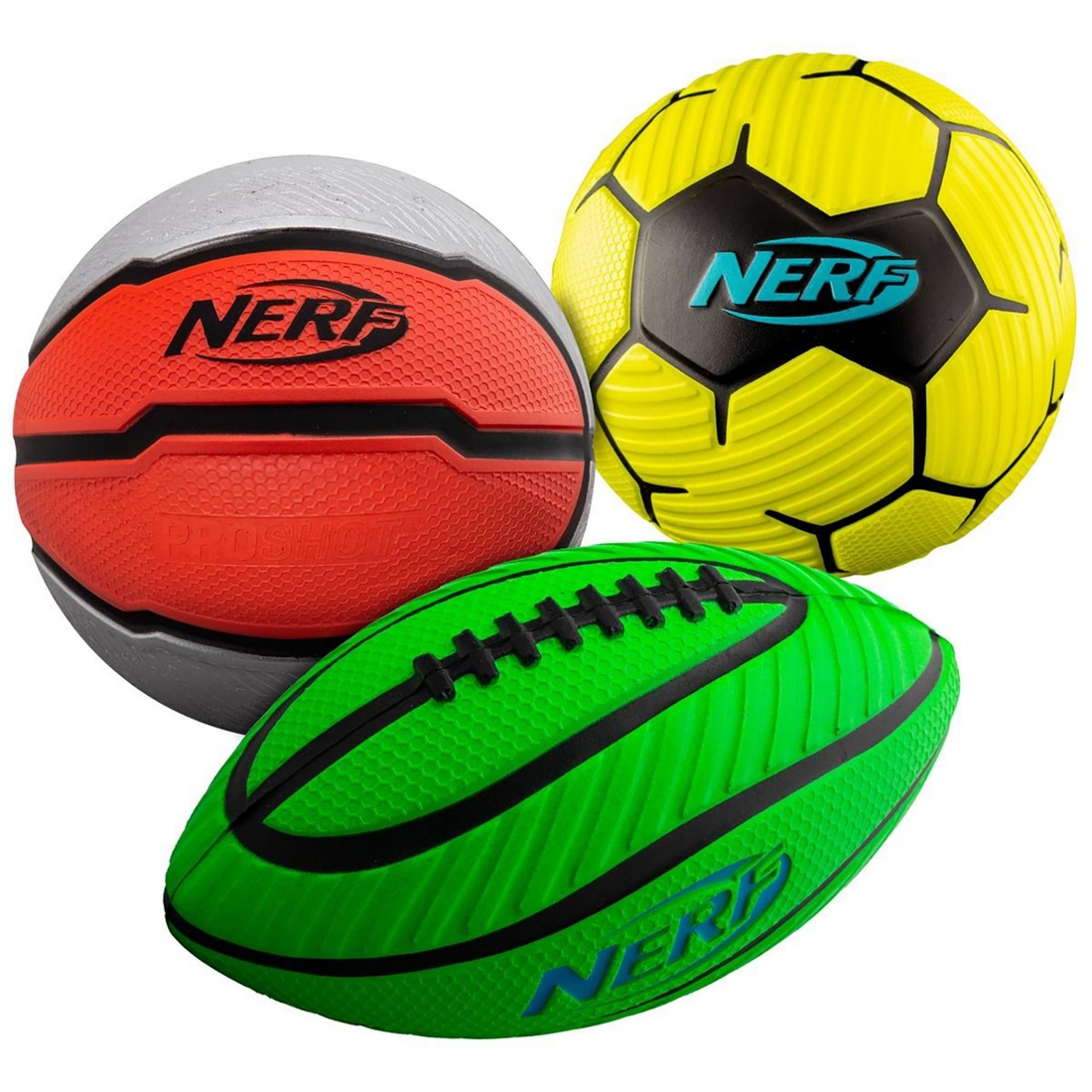Nerf Multi Sport Ball 3-Pack