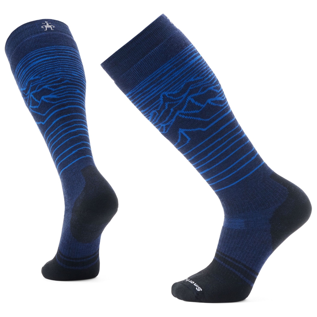 Smartwool Snowboard Full Cushion Iguchi Pattern Over The Calf Socks, Men's