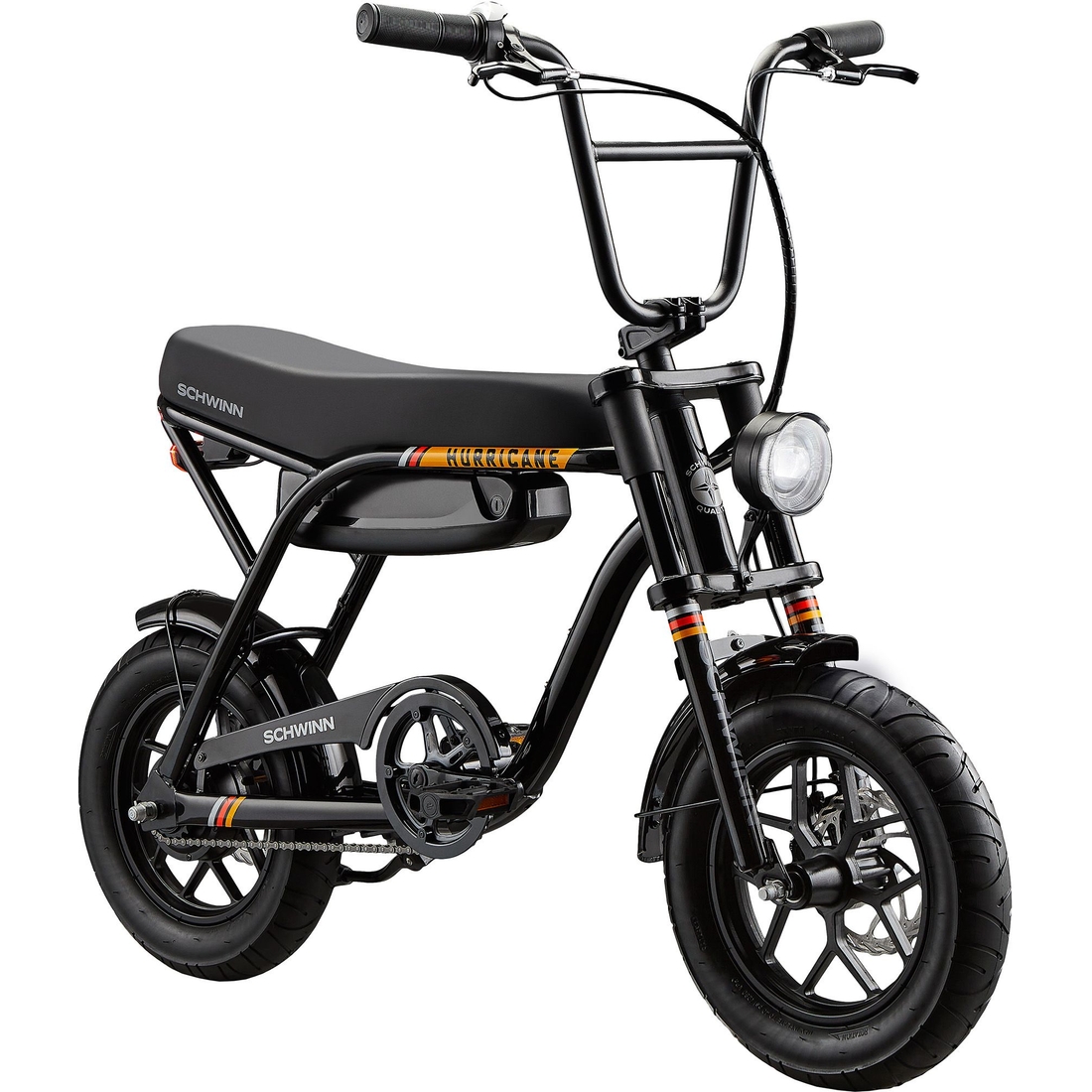 Dick's Sporting Goods Schwinn 14 Hurricane Compact Electric Bike | 14" | Men's | Black | Bikes | Electric Bikes | Electric Bikes | Unisex Electric Bikes available now at Mall of Georgia Dick's Sporting Goods Schwinn 14 Hurricane Compact Electric Bike | 14" | Men's | Black | Bikes | Electric Bikes | Electric Bikes | Unisex Electric Bikes available now at Mall of Georgia