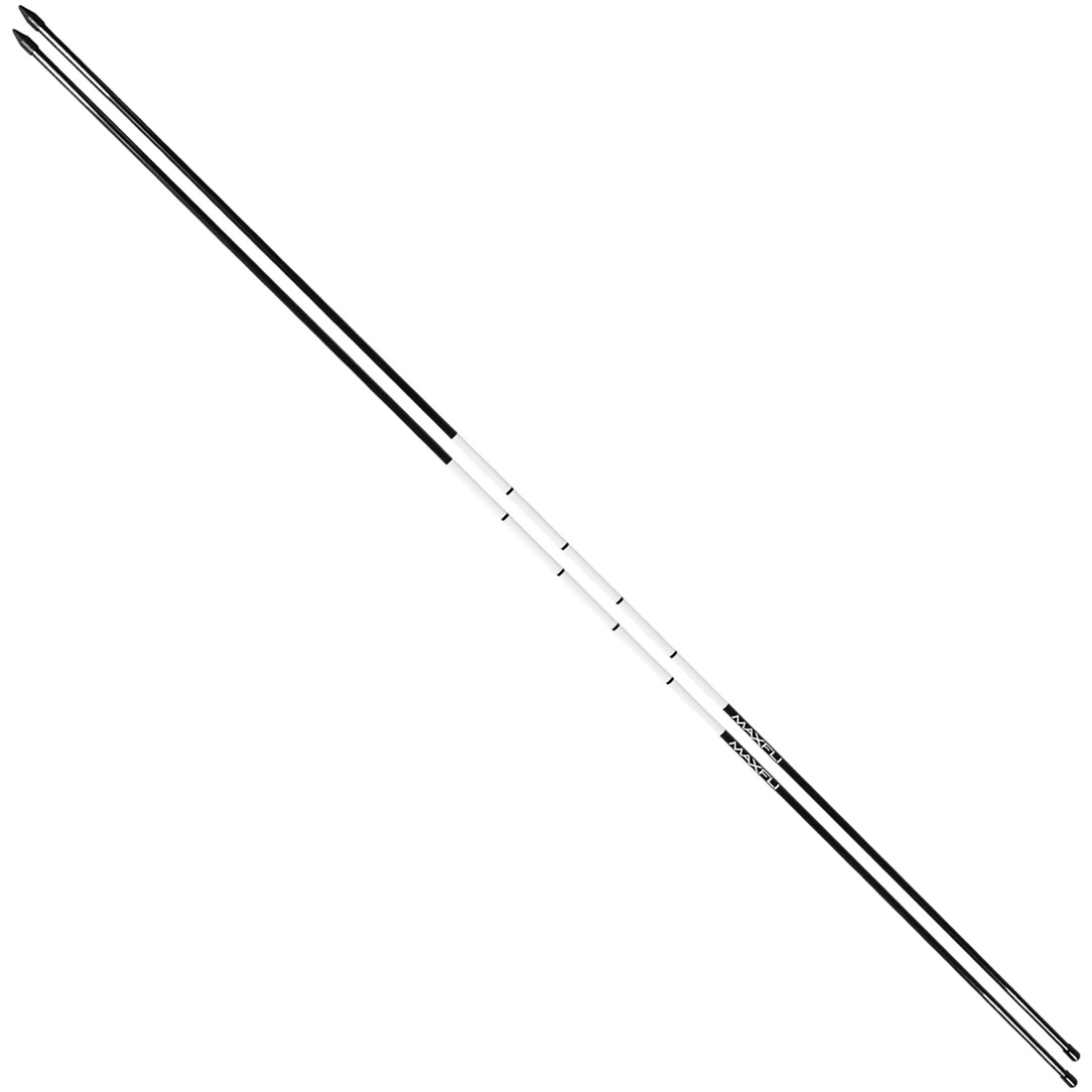 Maxfli Twin Pole Alignment Sticks, Black