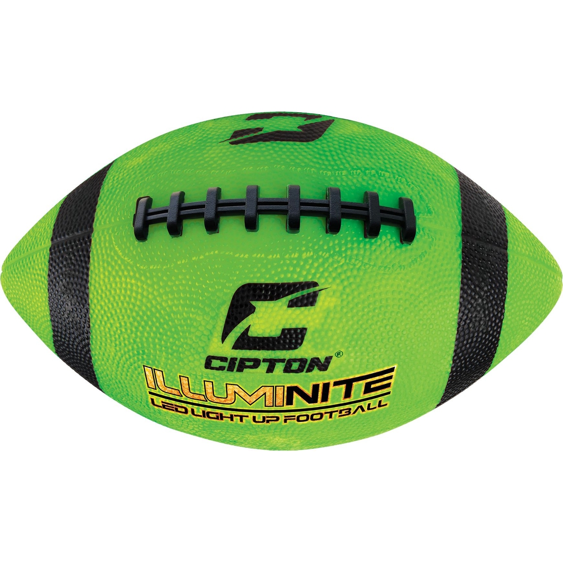Cipton LED LU Rechargeable Football, Green