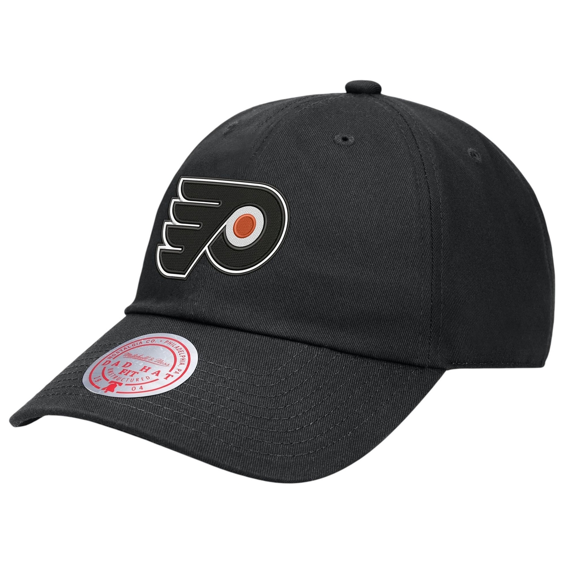 Mitchell & Ness Men's Philadelphia Flyers Black Basic 1904 Hat