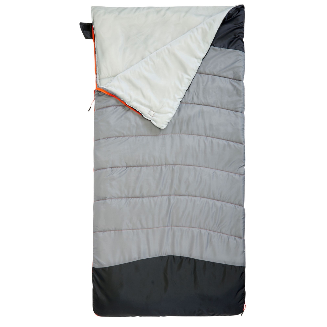 Quest Timber Oversized Rec Sleeping Bag 50F, Men's, Black