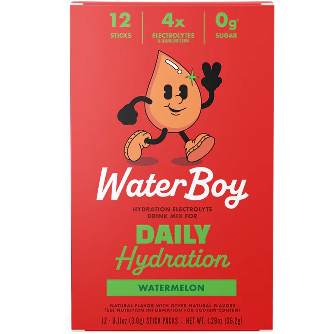 Waterboy Daily Hydration- 12 Pack