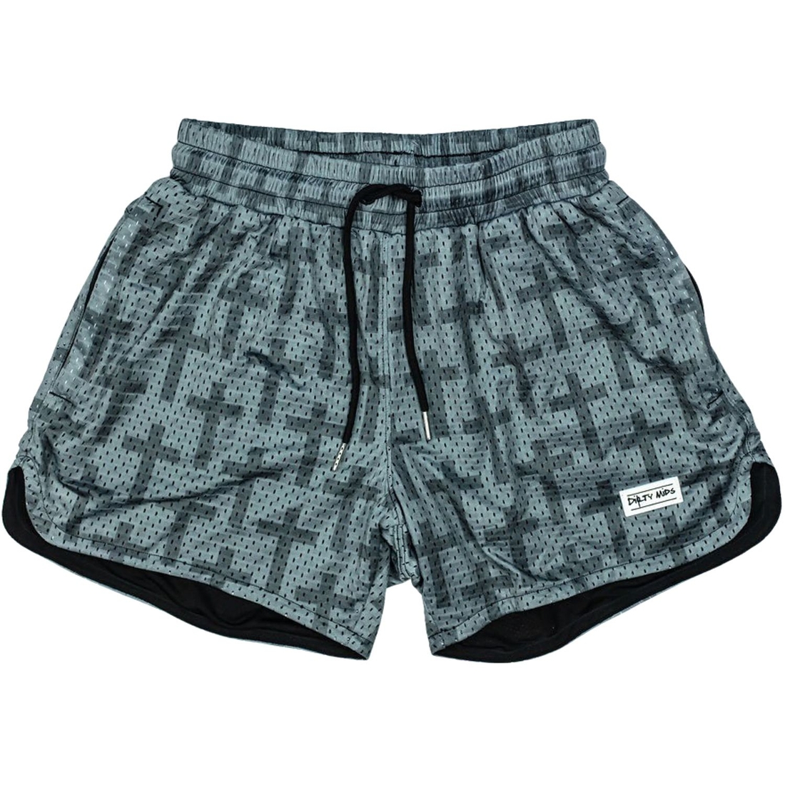 Dirty Mids Boys' 5” MVRK Mesh Shorts, Medium