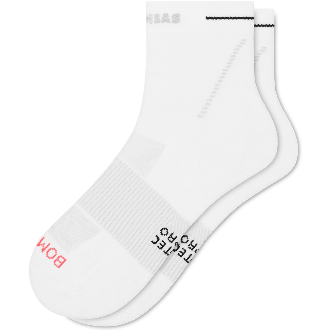 Bombas Solid Run Pro Quarter Socks