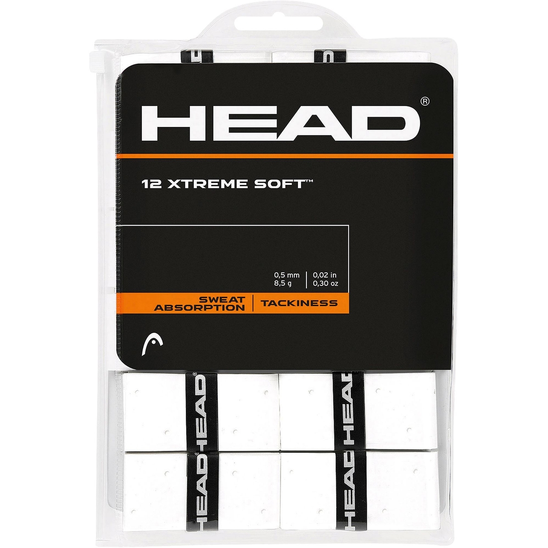 Head XTREME SOFT Overgrip - 12 Pack, White
