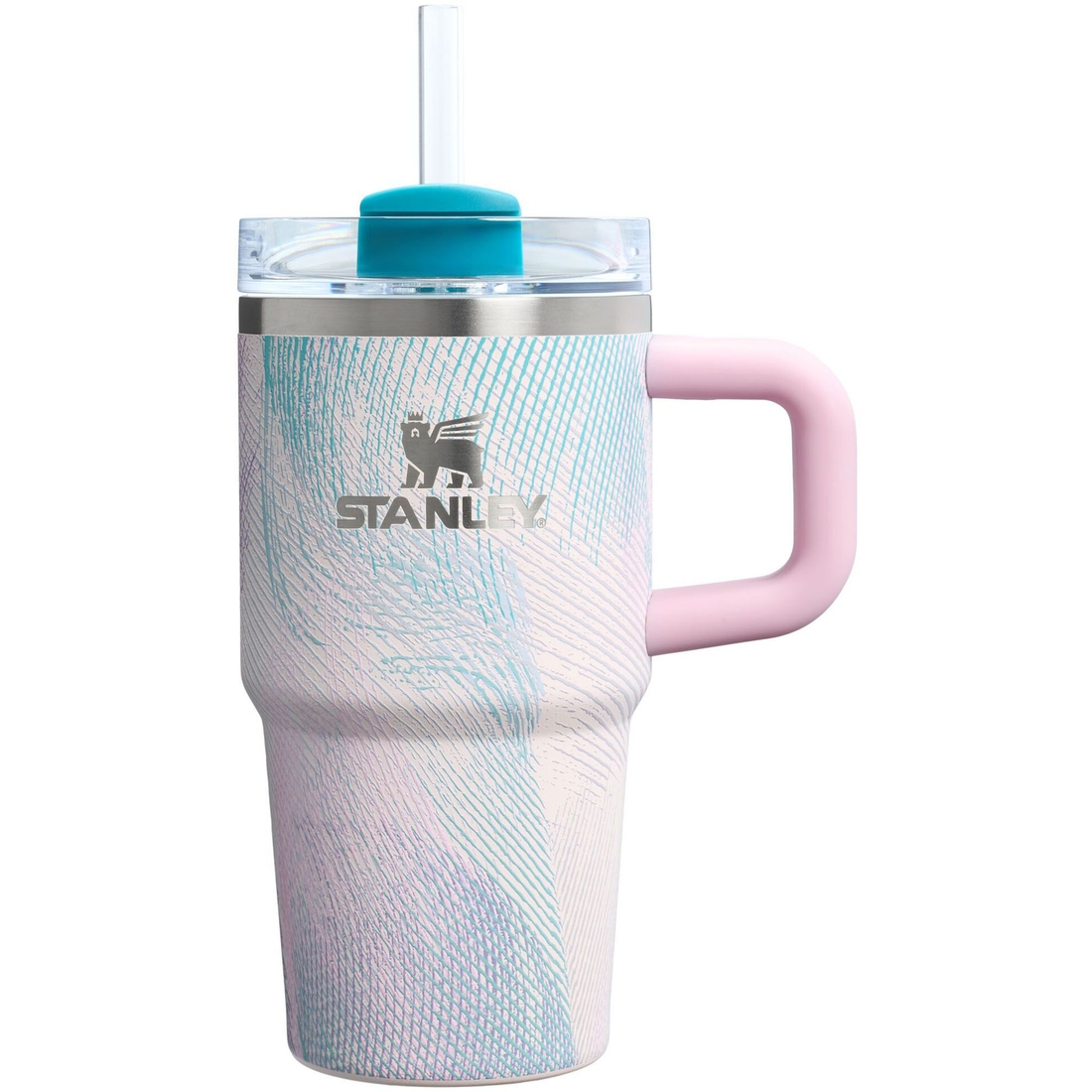 Dick's Sporting Goods Stanley 20 oz. Quencher H2.0 FlowState Tumbler -  Bright Frontiers, Sea Glass Plume available now at King of Prussia