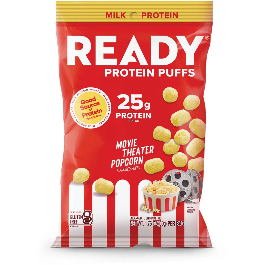 Ready Protein Puffs, White