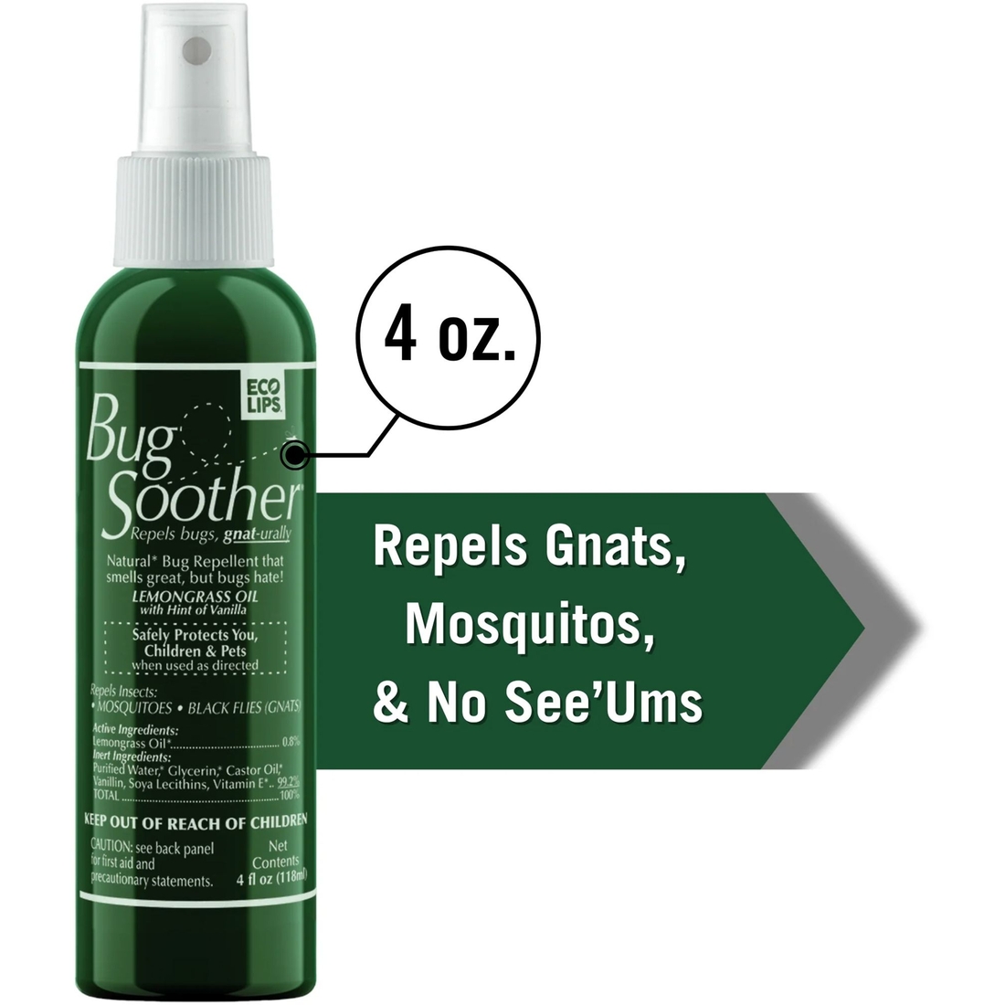 Bug Soother Insect Repellent Spray, Vanilla